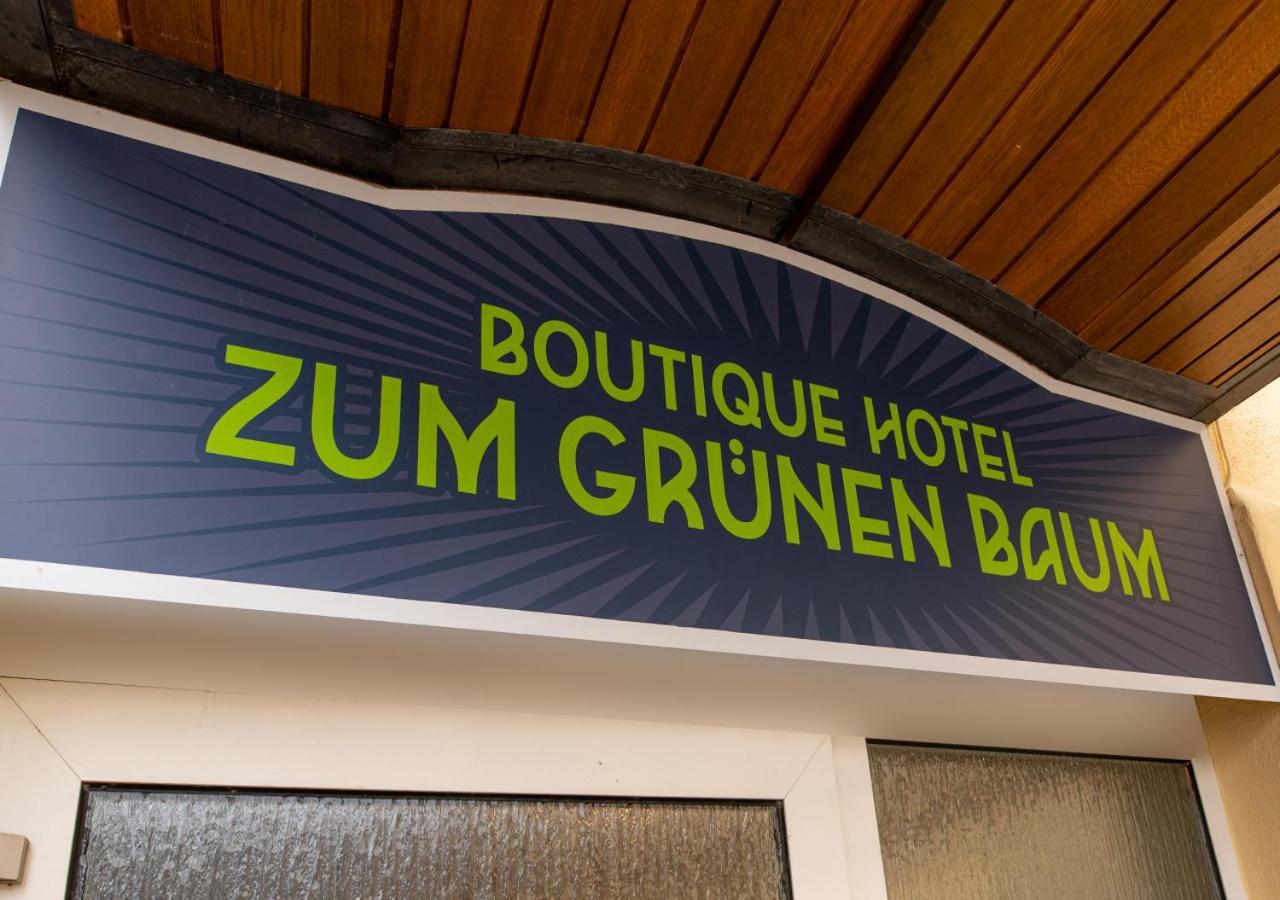 Boutique-Hotel Zum Gruenen Baum Alzenau in Unterfranken Eksteriør bilde